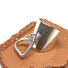 Musardise Bague Large Etrier< Bagues