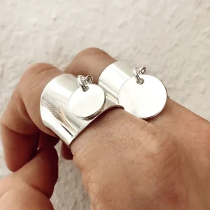 Musardise Bague Large Petite Medaille< Bagues
