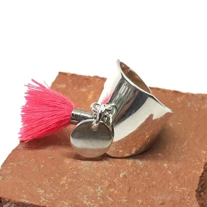 Musardise Bague Large Pompon (Divers Coloris)< Bagues