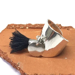 Musardise Bague Large Pompon (Divers Coloris)< Bagues