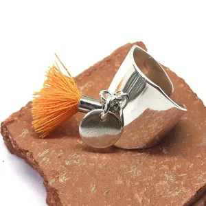 Musardise Bague Large Pompon (Divers Coloris)< Bagues