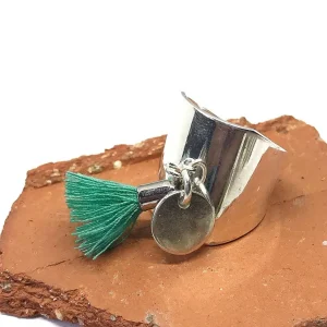 Musardise Bague Large Pompon (Divers Coloris)< Bagues