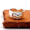 Musardise Bague Martelee Lune< Bagues