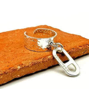 Musardise Bague Martelee Pendentif Noe< Bagues