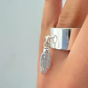 Musardise Bague Petite Plume< Bagues