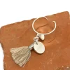 Musardise Bague Pompon Beige< Bagues