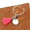 Musardise Bague Pompon Rose< Bagues