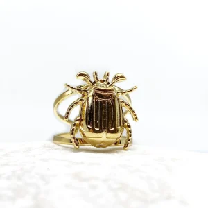 Musardise Bague Scaro Doree< Bagues