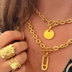 Musardise Bague Scaro Doree< Bagues