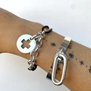 Musardise Bracelet Demi-Chaine Cruz< Bracelets