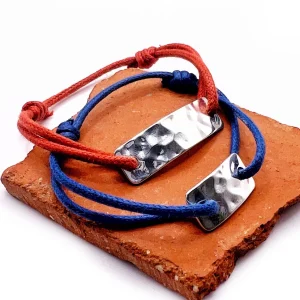 Musardise Bracelet Mini Plaque Martelee< Bracelets