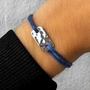 Musardise Bracelet Mini Plaque Martelee< Bracelets