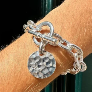 Musardise Bracelet Scarlett Medaille Martelee< Bracelets