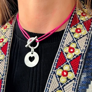 Musardise Collier Attache Coeur Gm< Colliers