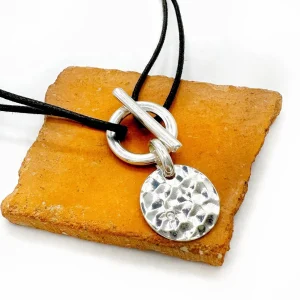 Musardise Collier Attache Medaille Martelee Et Strass< Colliers