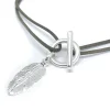 Musardise Collier Attache Plume< Colliers