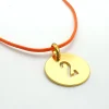 Musardise Collier Chiffre Dore< Colliers