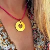 Musardise Collier Coeur Dore< Colliers