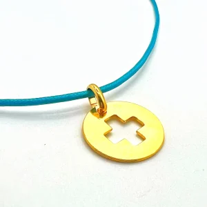 Musardise Collier Cruz Dore< Colliers