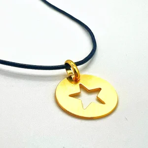 Musardise Collier Etoile Dore< Colliers