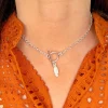 Musardise Collier Lou Chaine Plume< Colliers