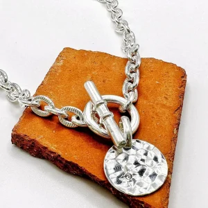 Musardise Collier Scarlett Medaille Martelee< Colliers