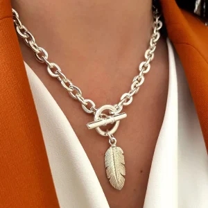 Musardise Collier Scarlett Plume< Colliers