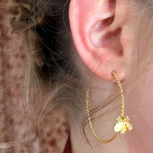 Musardise Creoles Beelie< Boucles D'Oreilles