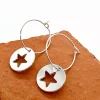 Musardise Creoles Gm Etoiles< Boucles D'Oreilles