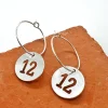 Musardise Creoles Gm Numera< Boucles D'Oreilles