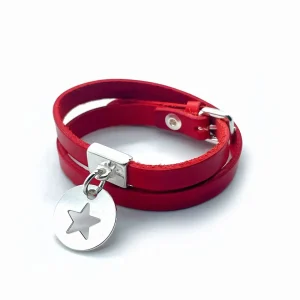 Musardise Cuir Etoile< Bracelets