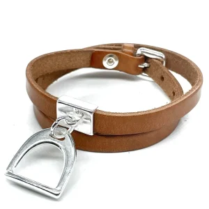 Musardise Cuir Etrier< Bracelets