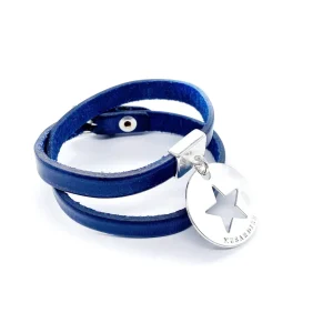 Musardise Cuir Grande Etoile< Bracelets
