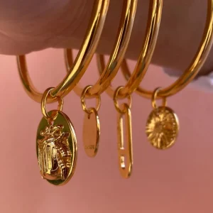 Musardise Jonc Scaro Dore< Bracelets