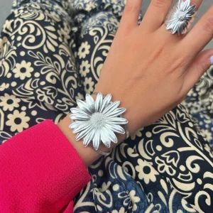 Musardise Manchette Alba Argentee< Bracelets