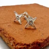 Musardise Puces D'Oreilles Strass Argentees< Boucles D'Oreilles